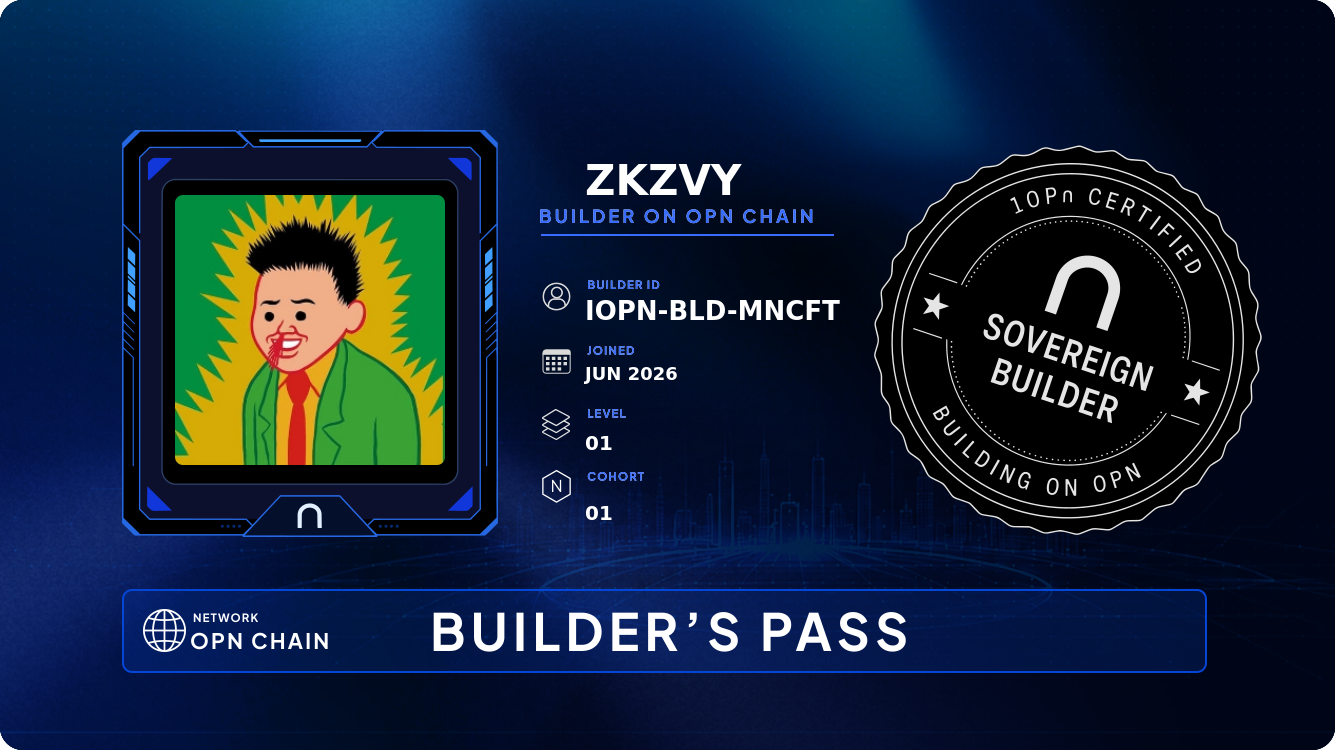Your Builder Card