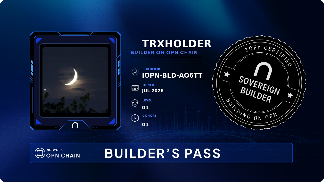 Your Builder Card