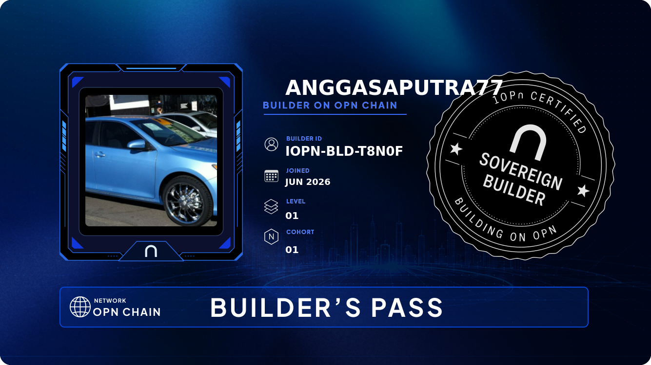 Your Builder Card