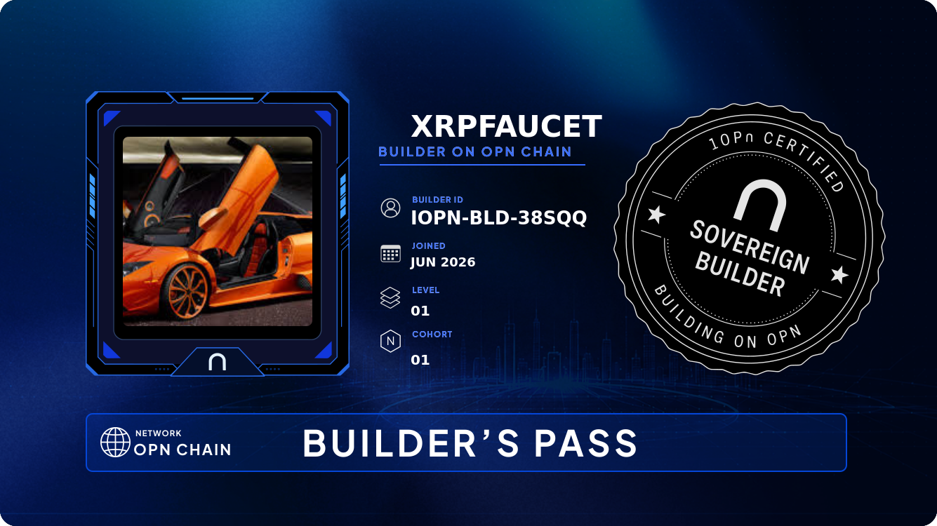 Your Builder Card
