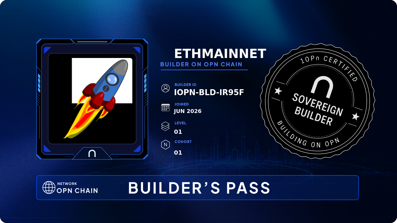 Your Builder Card