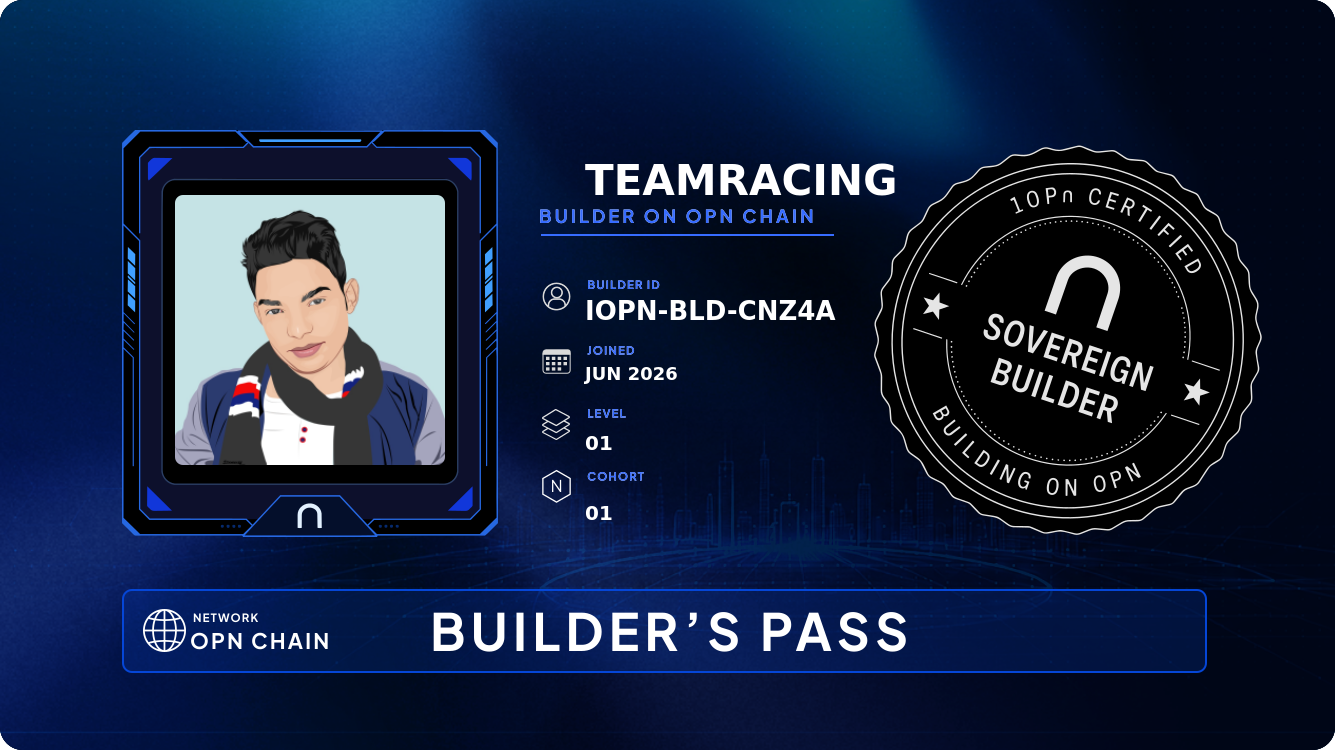 Your Builder Card