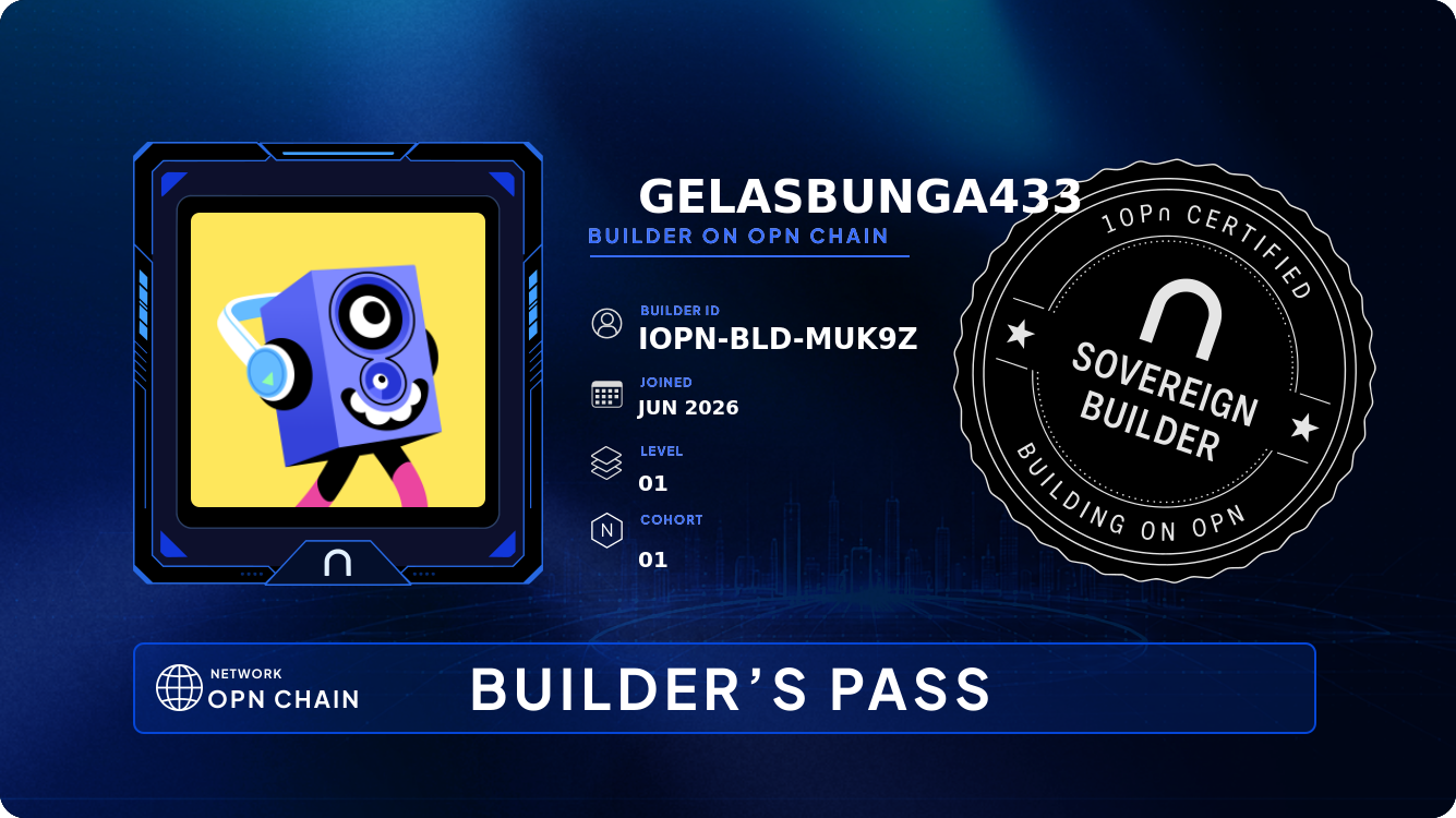 Your Builder Card