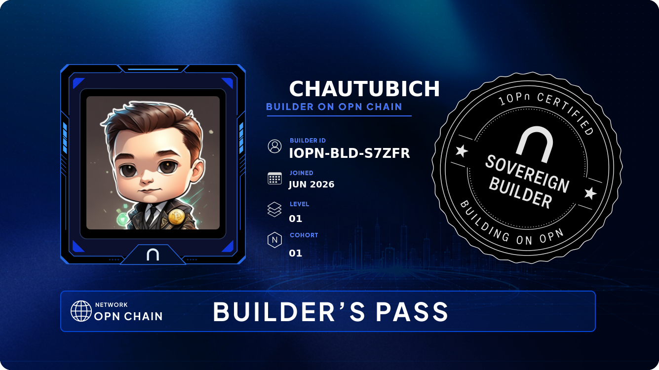 Your Builder Card