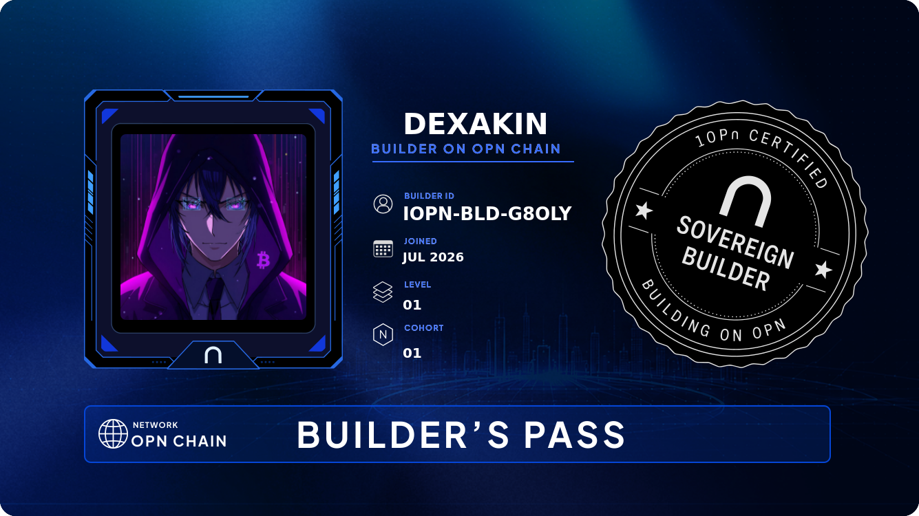 Your Builder Card