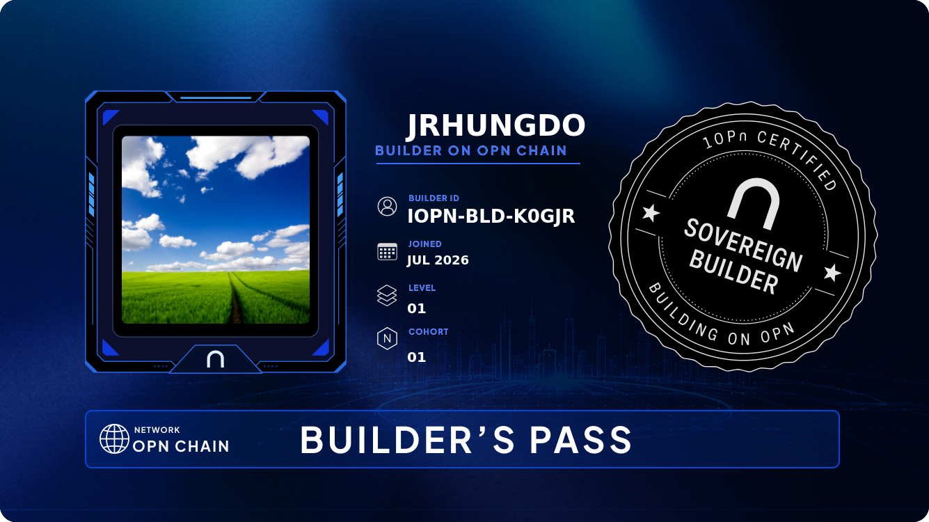 Your Builder Card