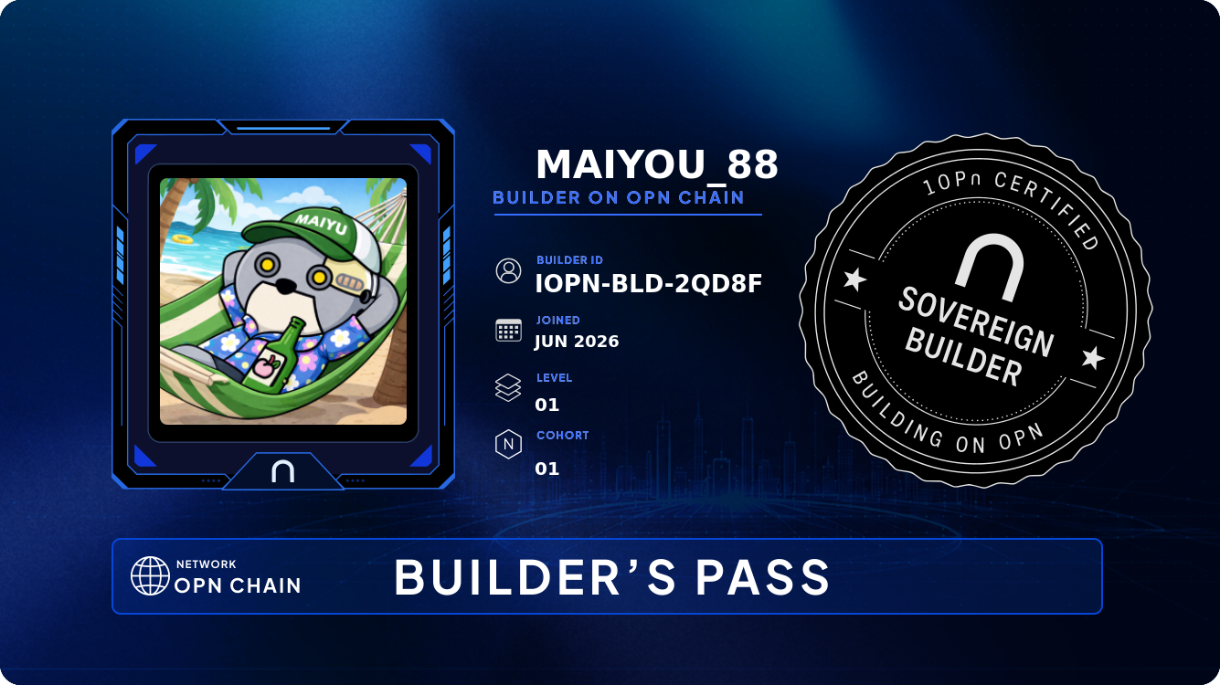 Your Builder Card