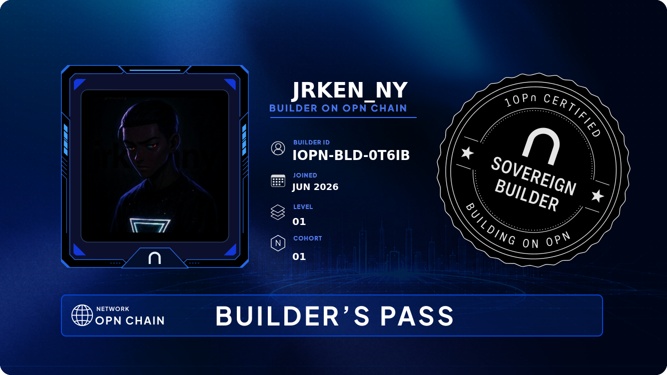Your Builder Card