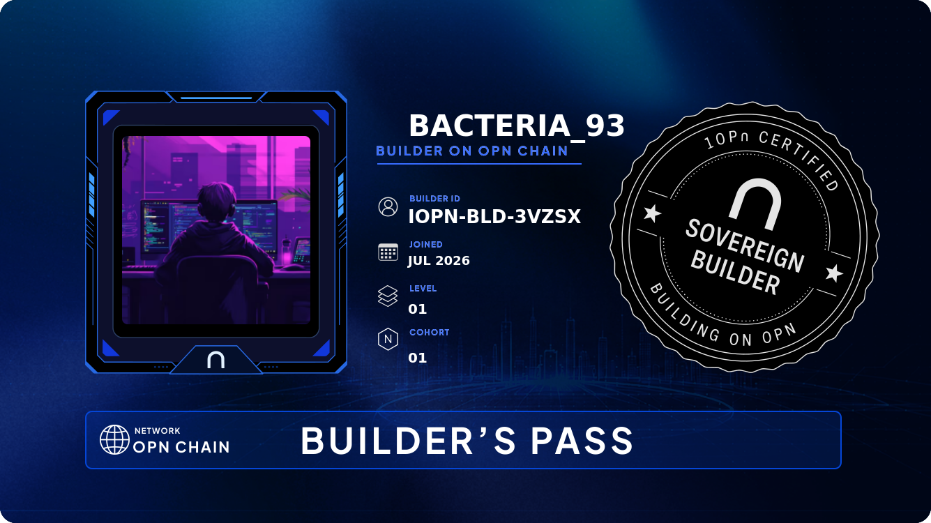 Your Builder Card