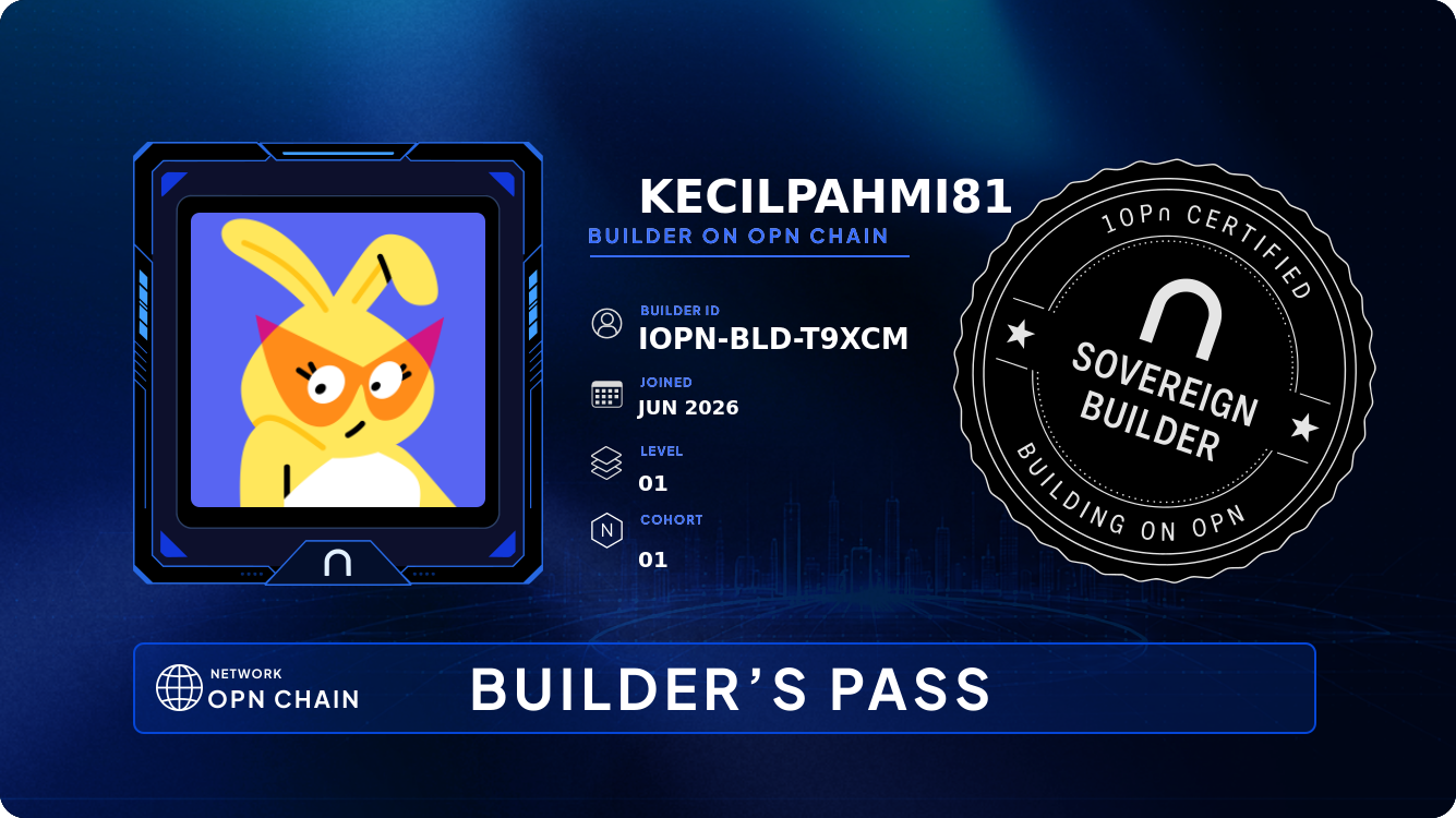 Your Builder Card