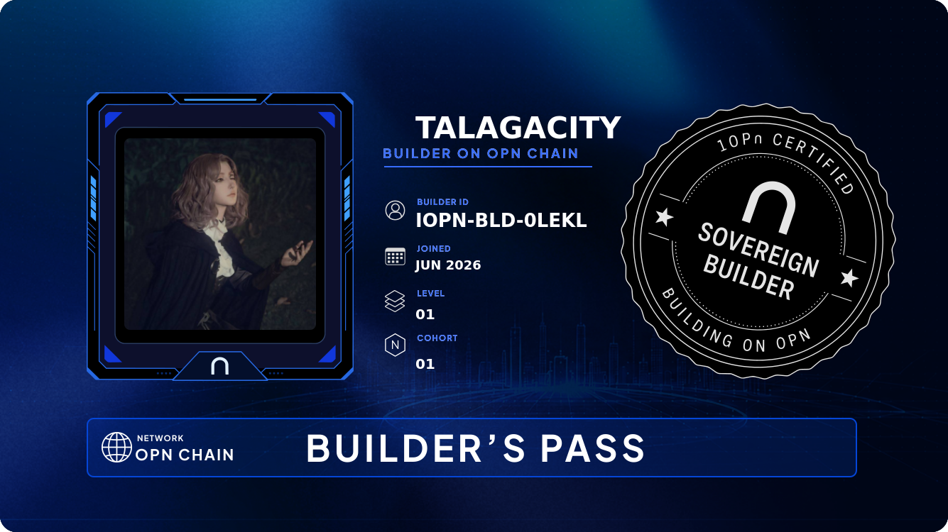 Your Builder Card