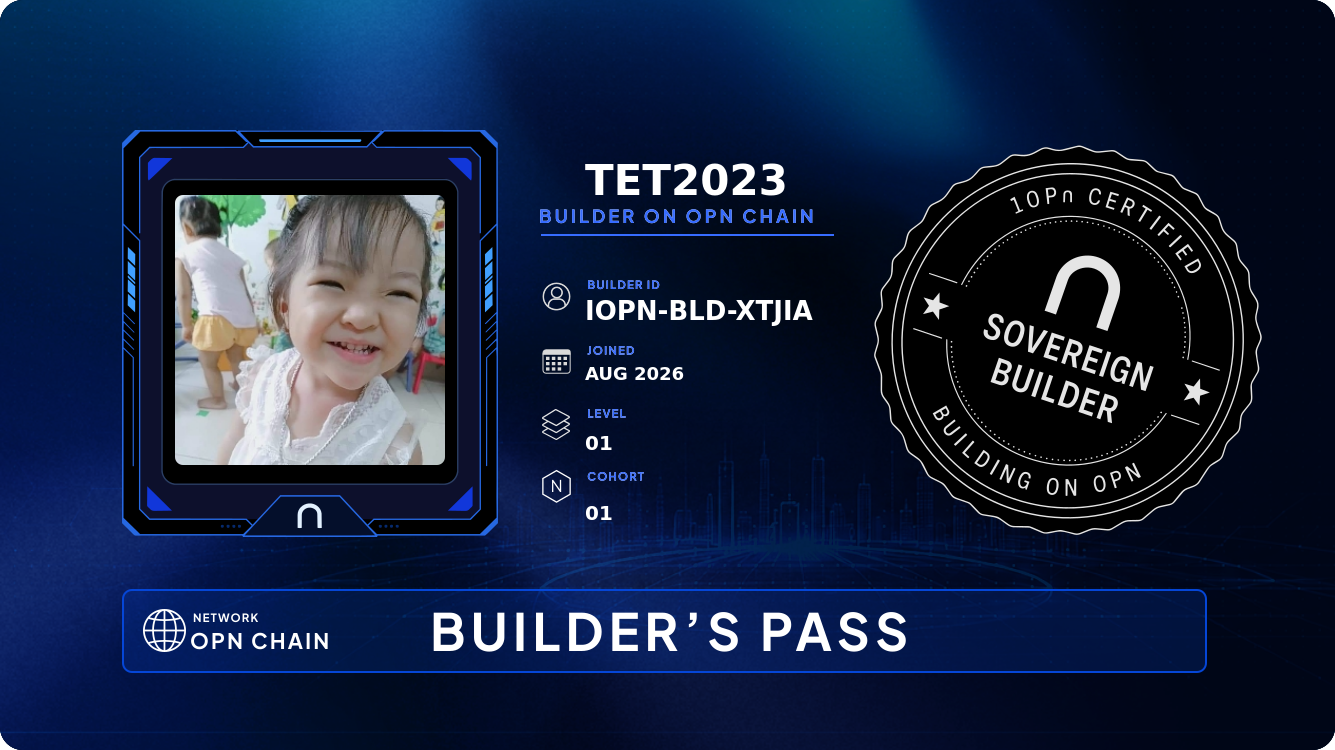 Your Builder Card