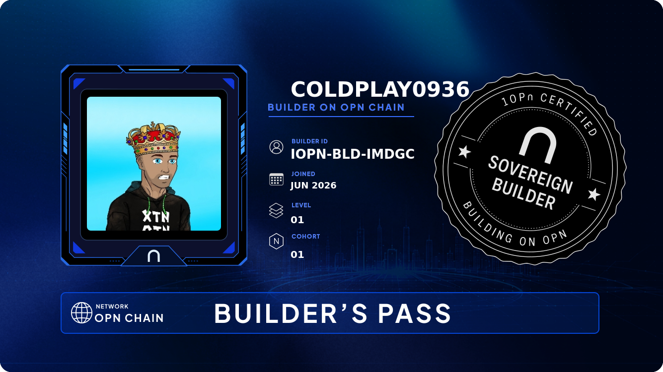 Your Builder Card