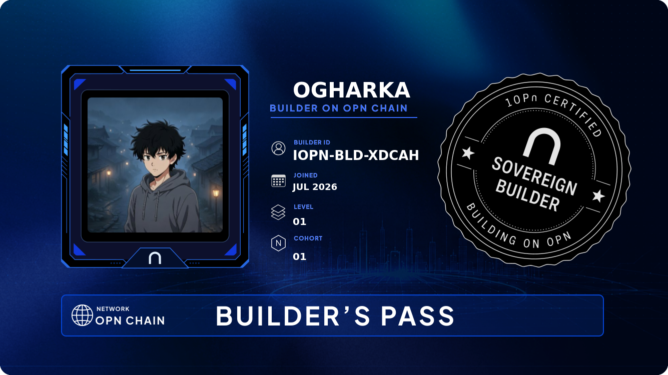 Your Builder Card