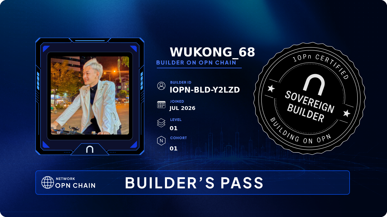 Your Builder Card
