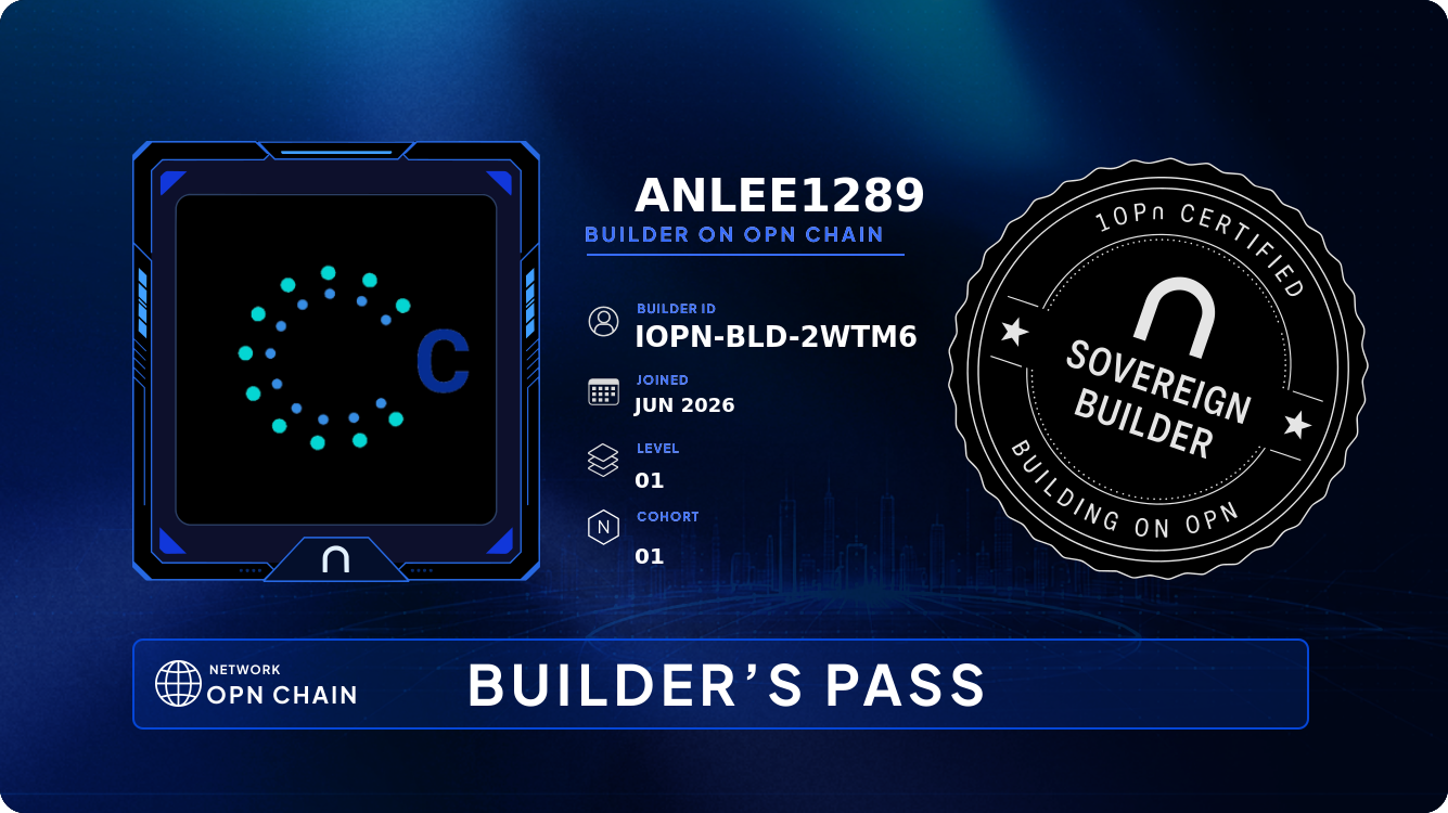 Your Builder Card