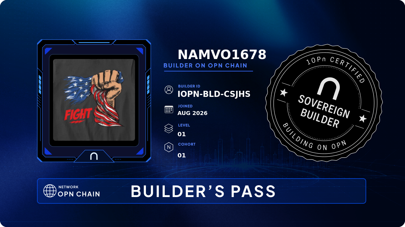 Your Builder Card