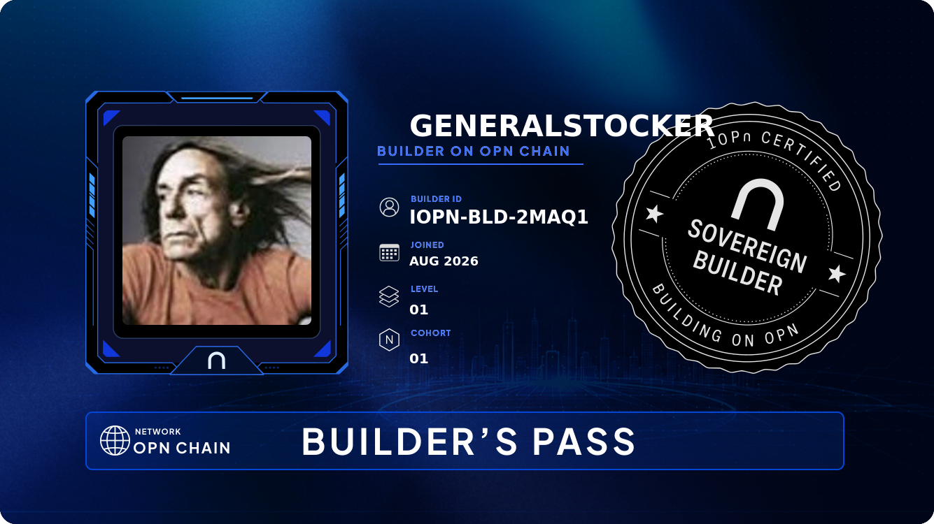 Your Builder Card