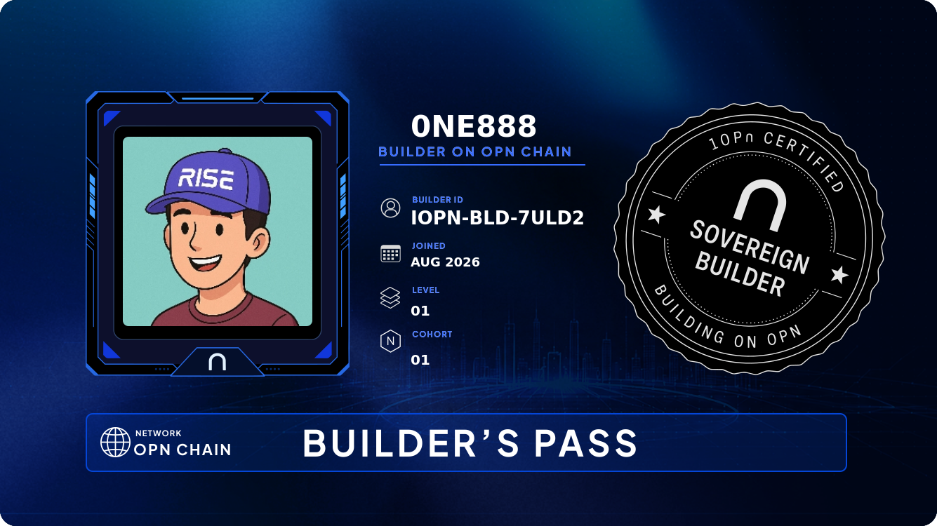 Your Builder Card