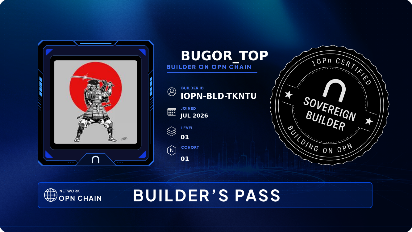 Your Builder Card