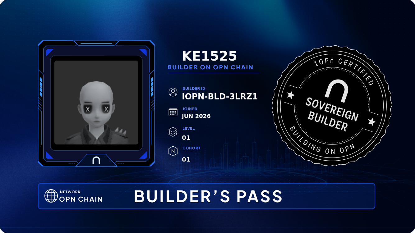 Your Builder Card