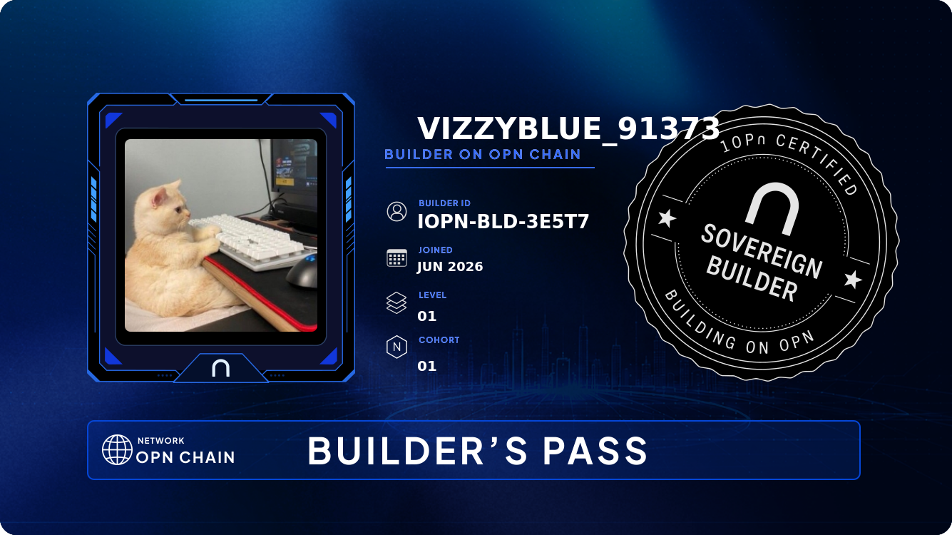 Your Builder Card