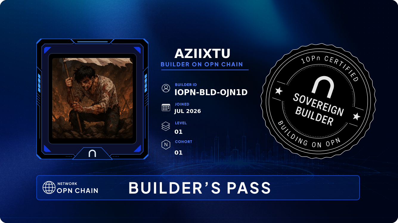 Your Builder Card