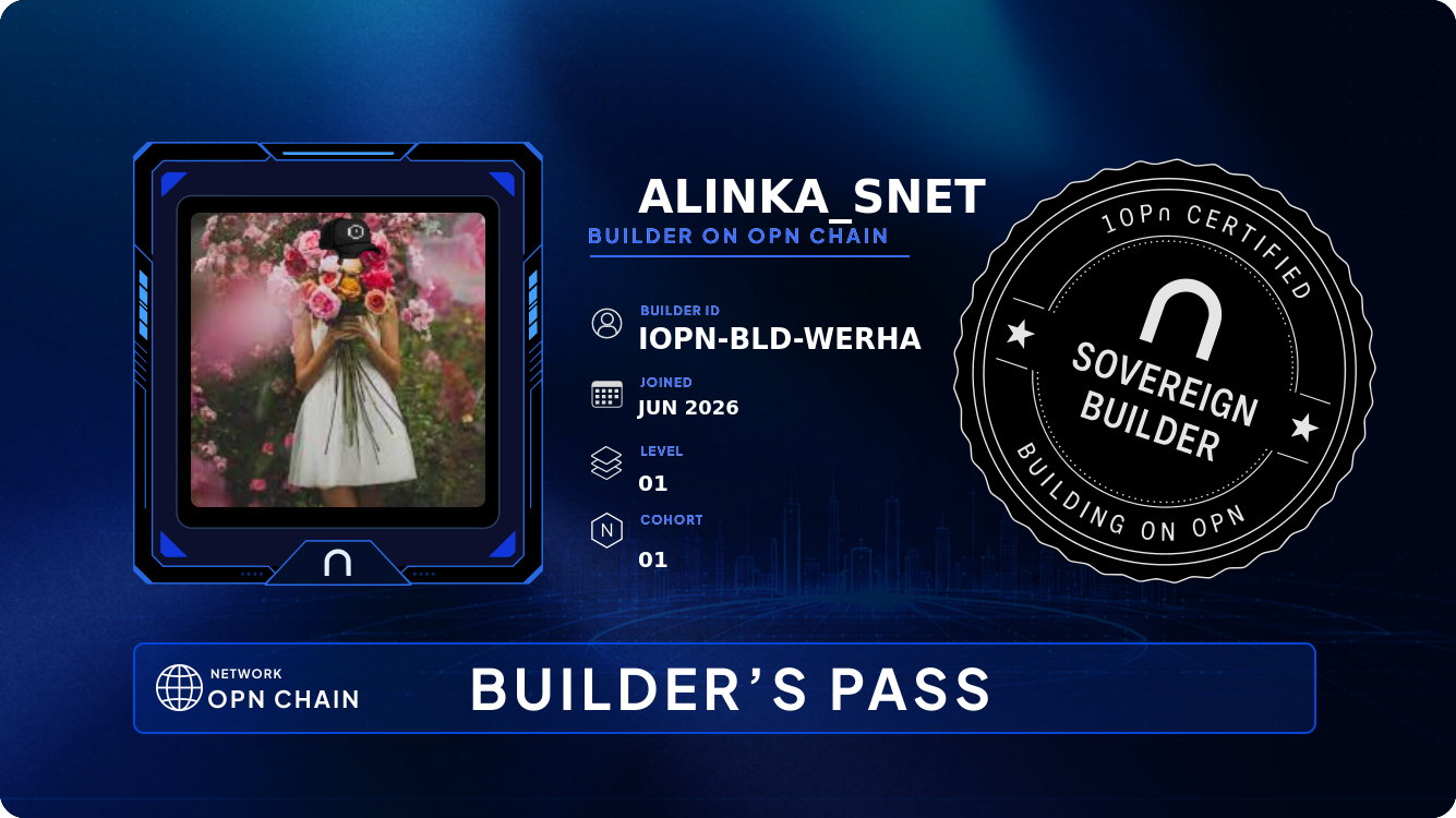 Your Builder Card