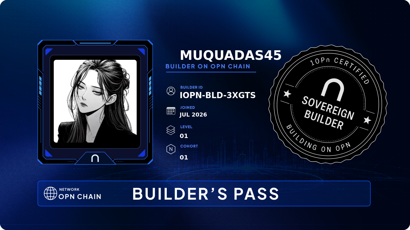 Your Builder Card