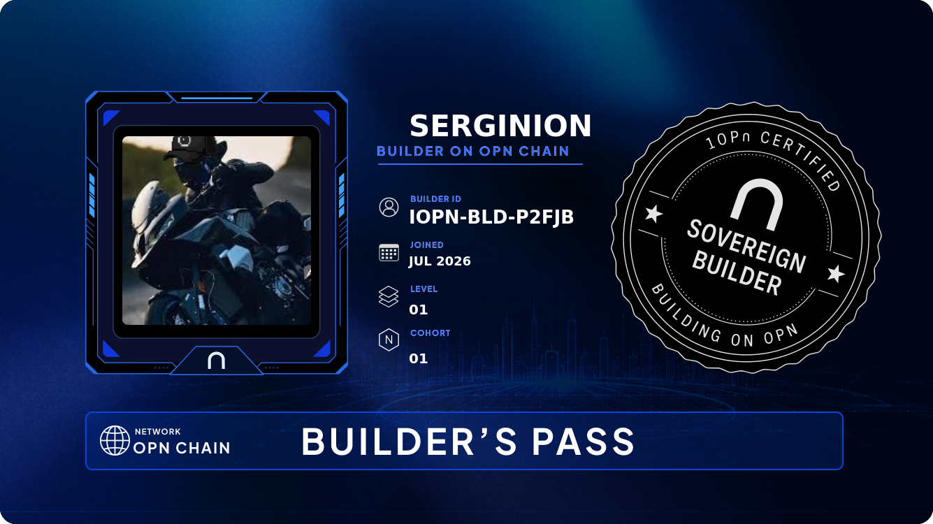 Your Builder Card