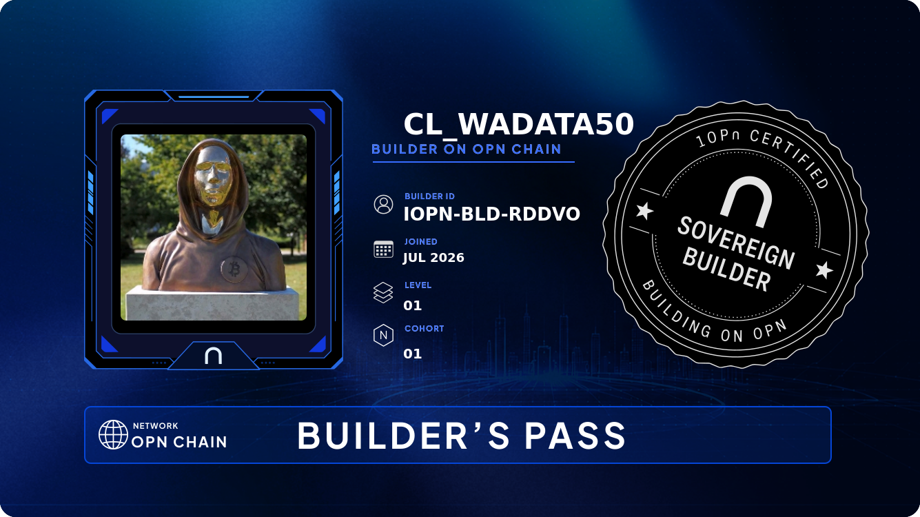 Your Builder Card