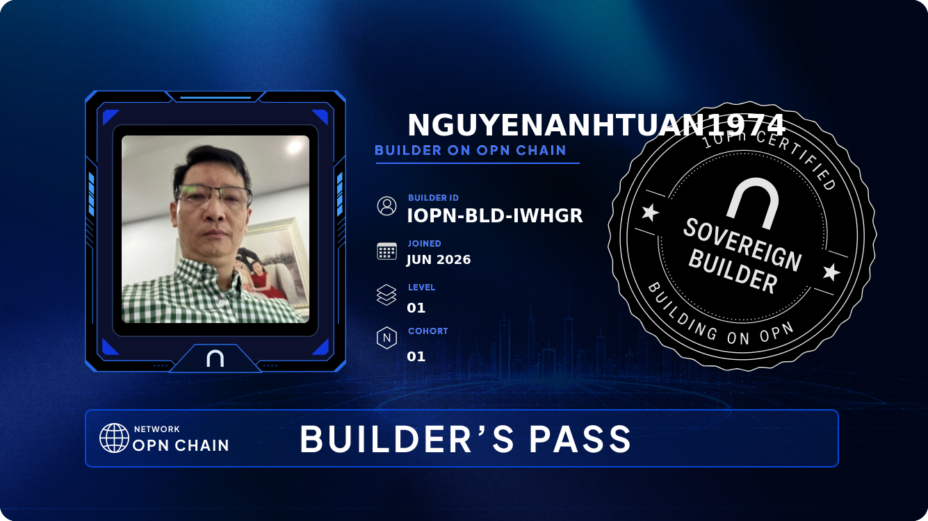 Your Builder Card