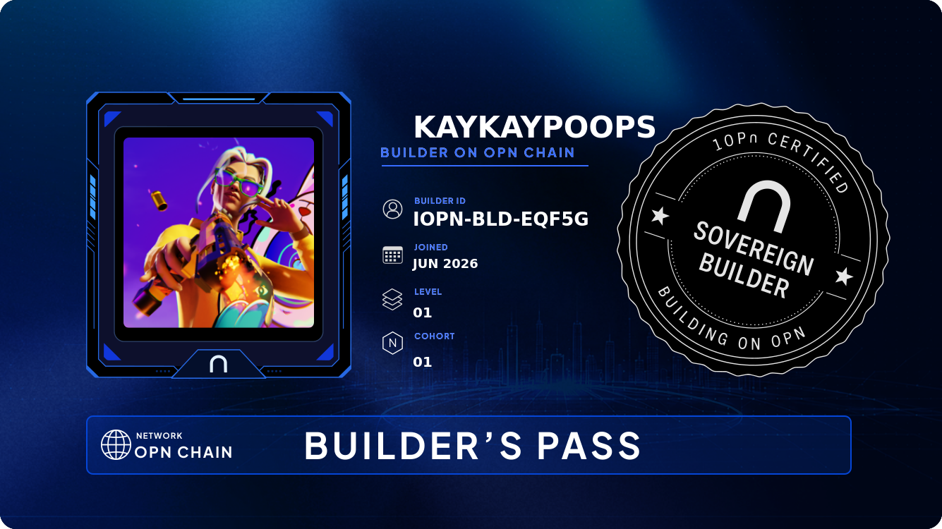 Your Builder Card