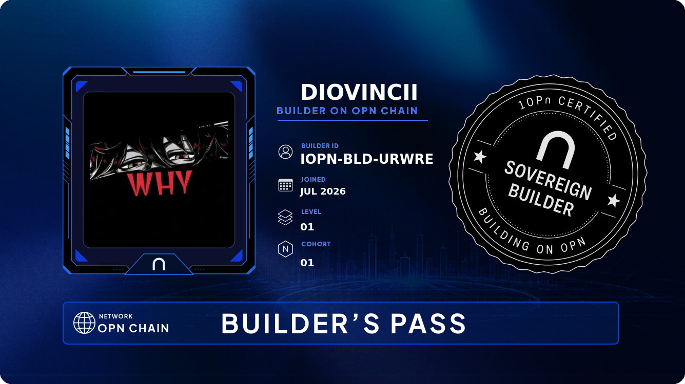 Your Builder Card