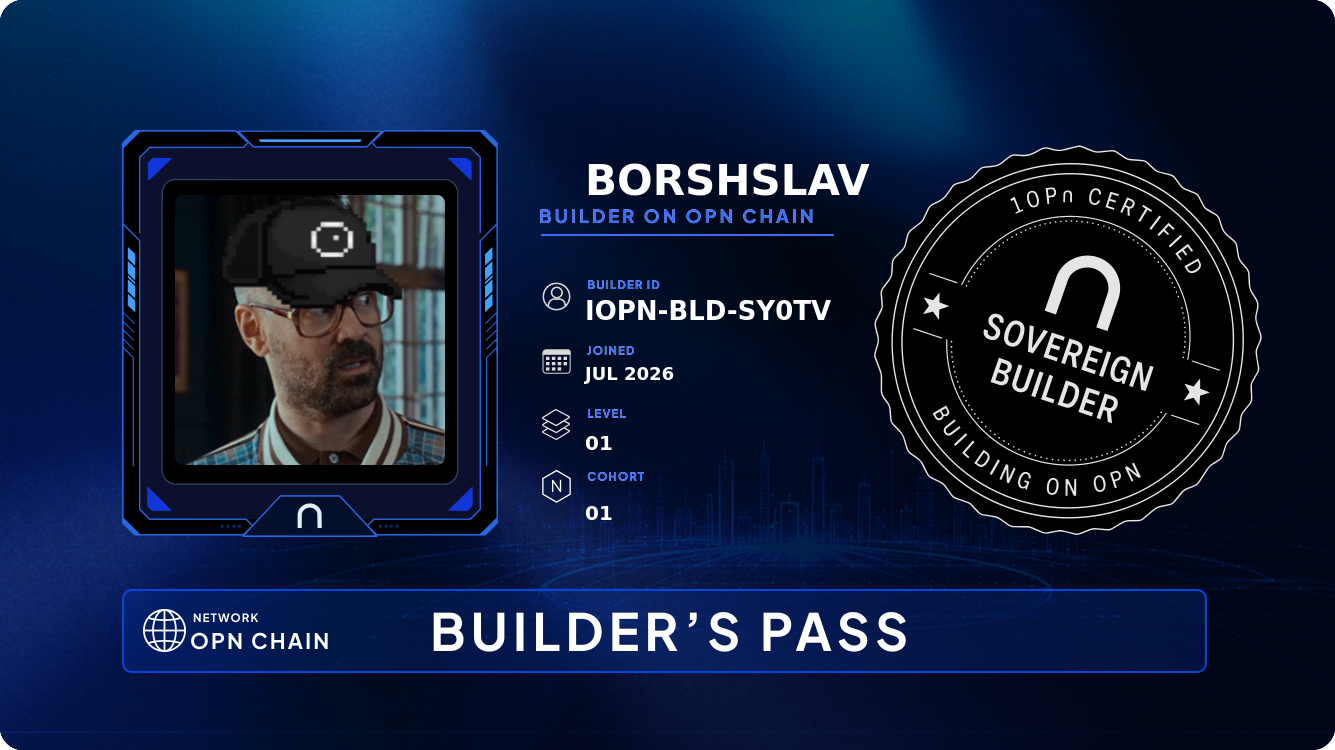 Your Builder Card