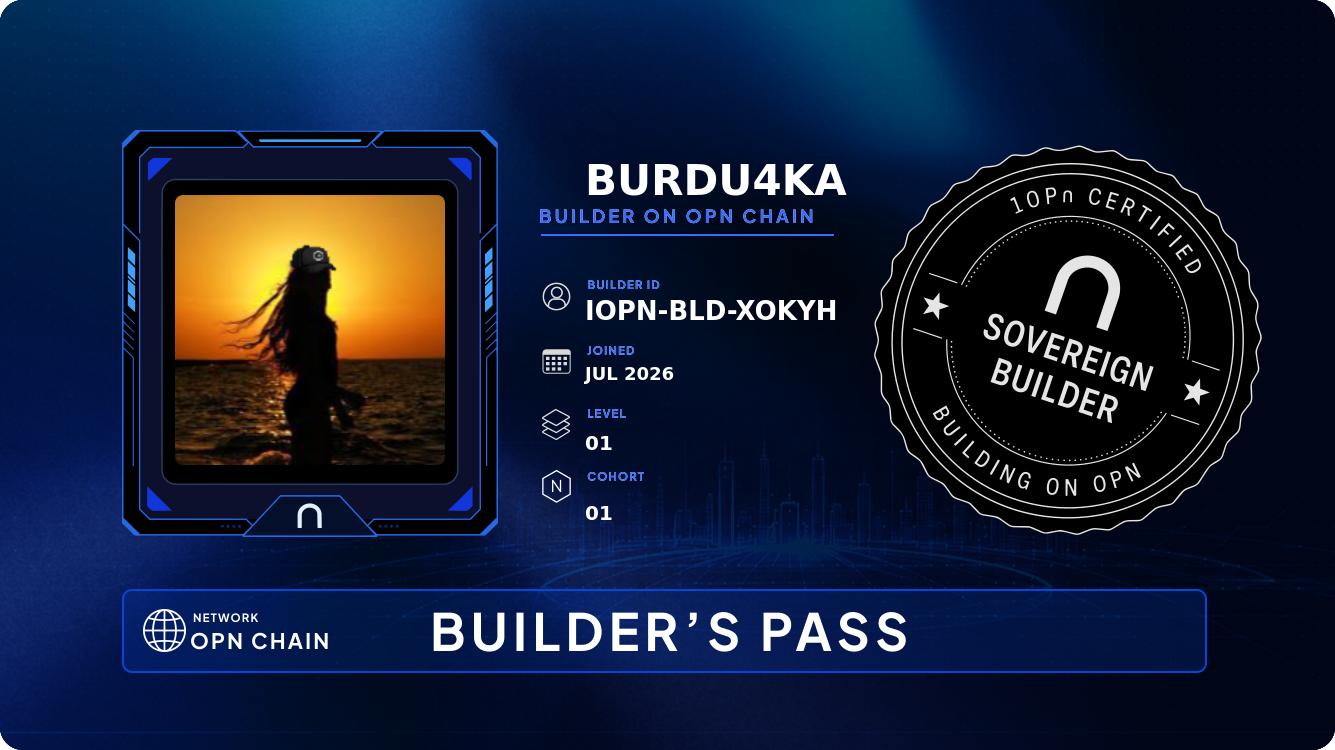 Your Builder Card