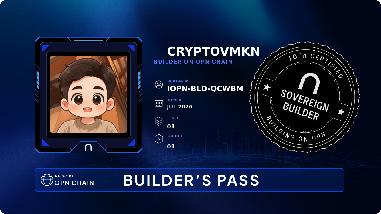 Your Builder Card