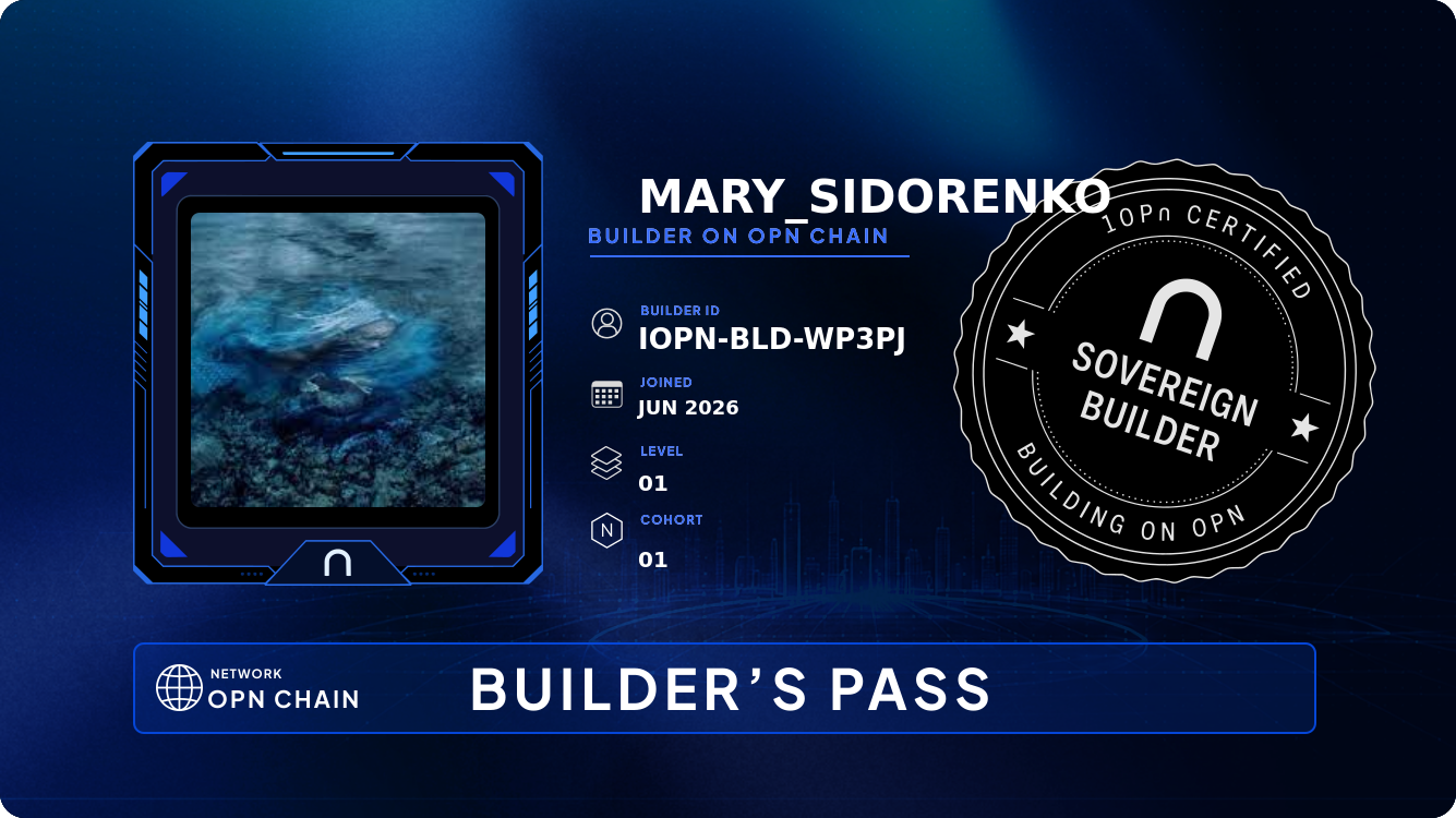 Your Builder Card