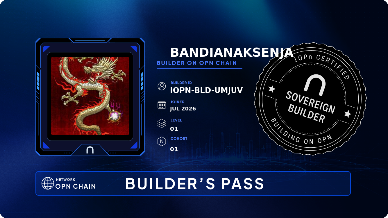 Your Builder Card