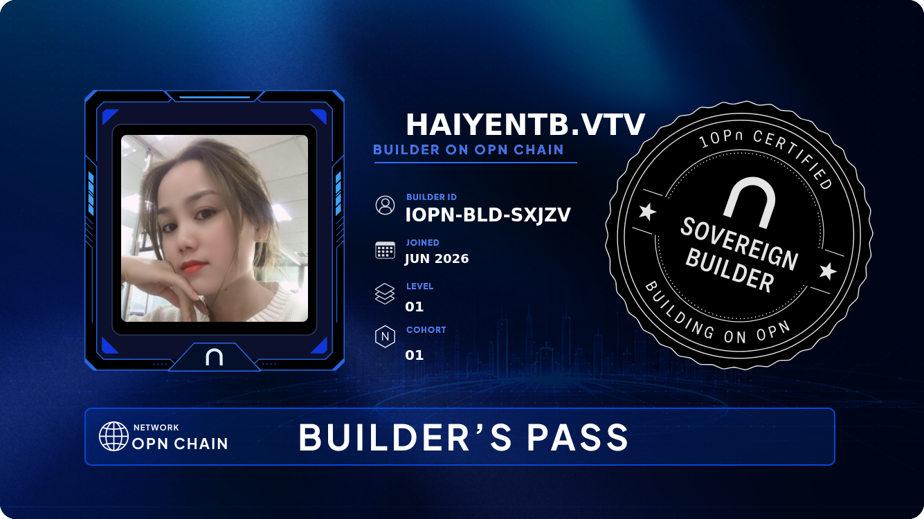 Your Builder Card