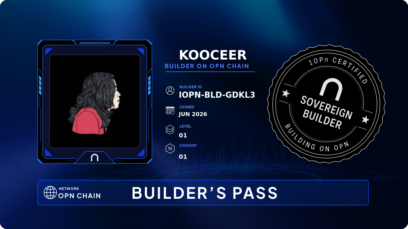 Your Builder Card