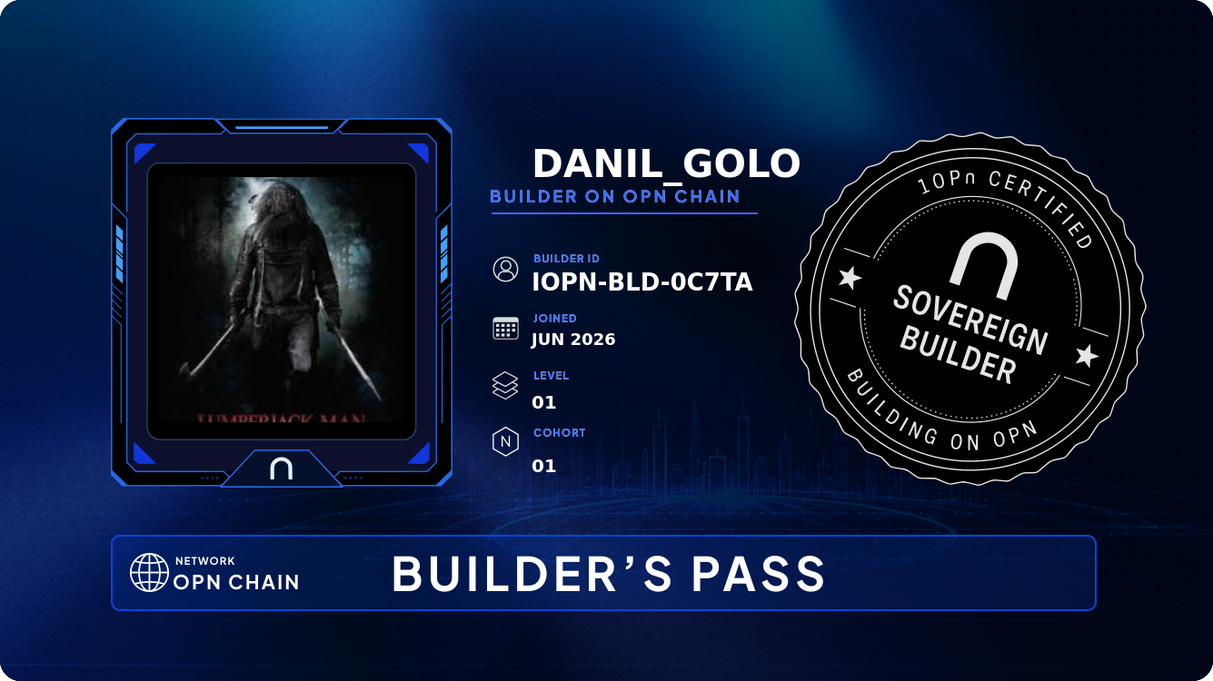 Your Builder Card