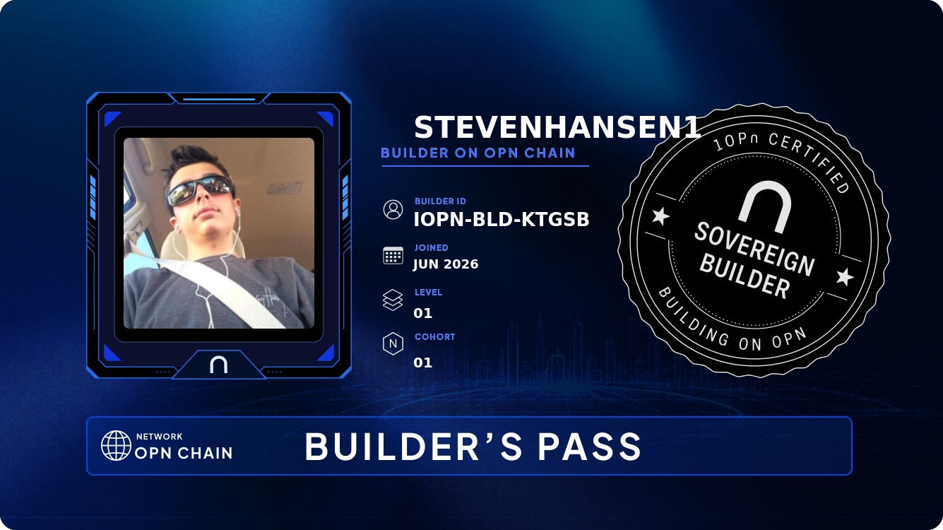 Your Builder Card