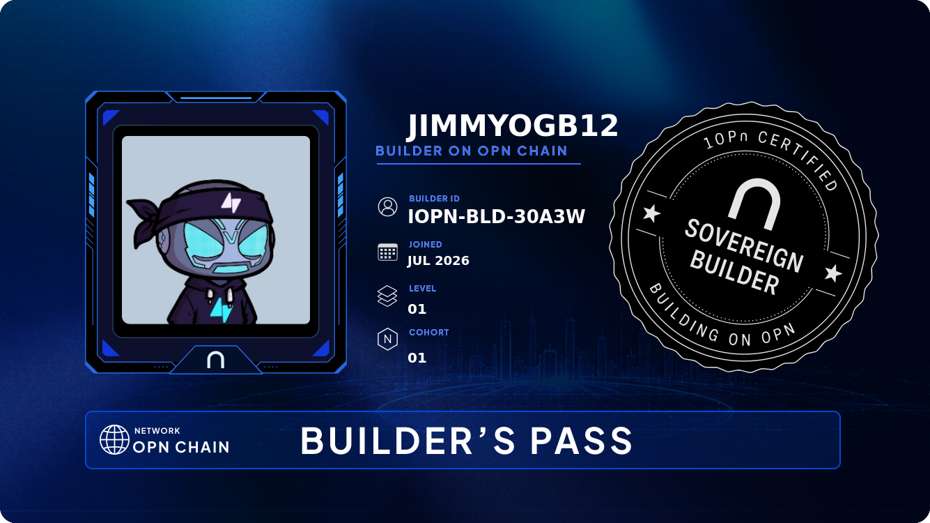 Your Builder Card