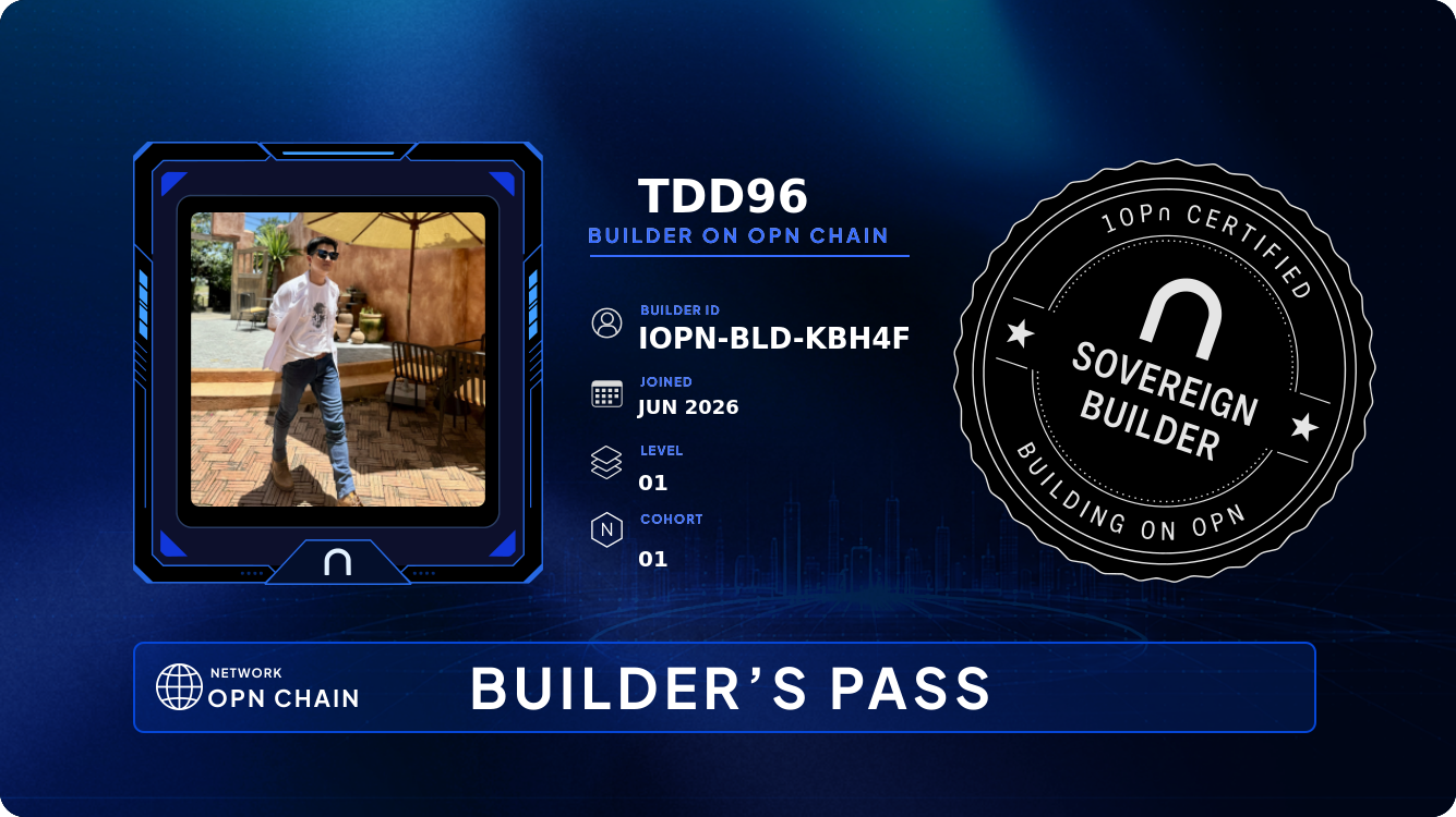 Your Builder Card