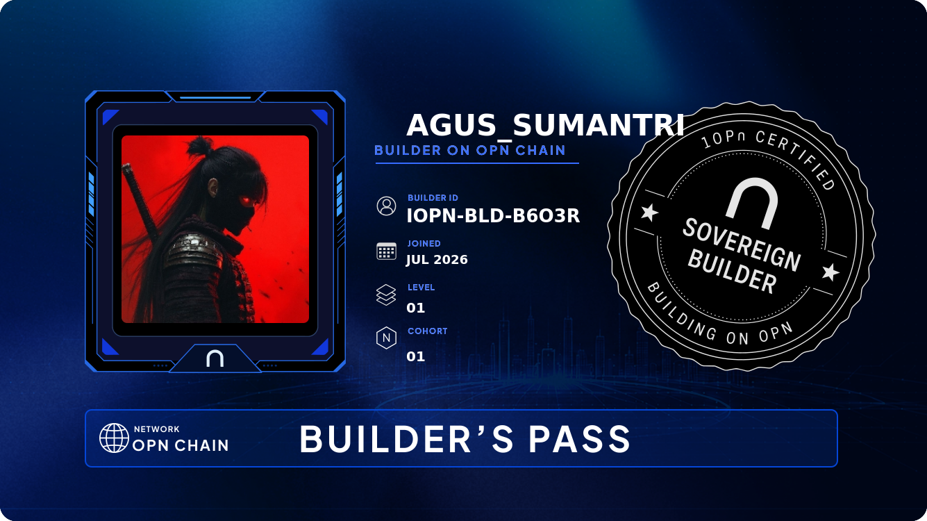 Your Builder Card