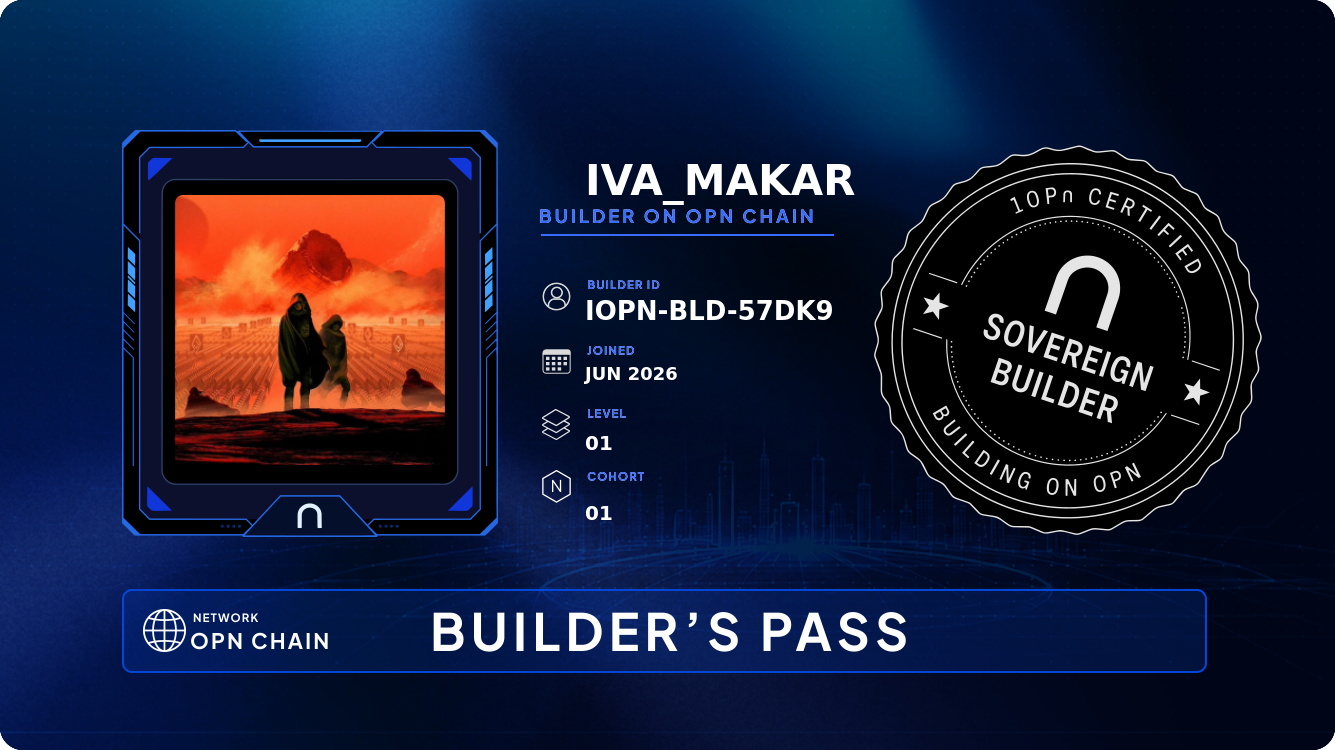 Your Builder Card
