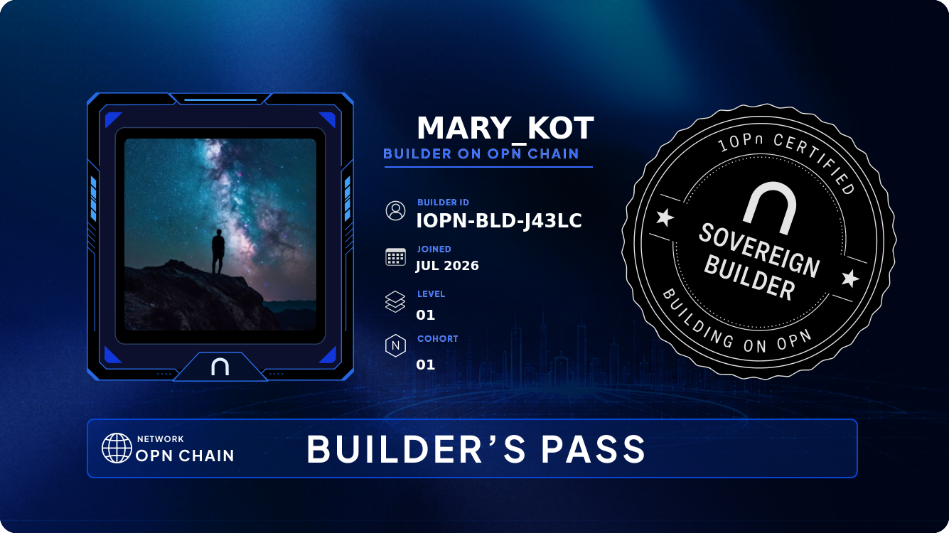 Your Builder Card