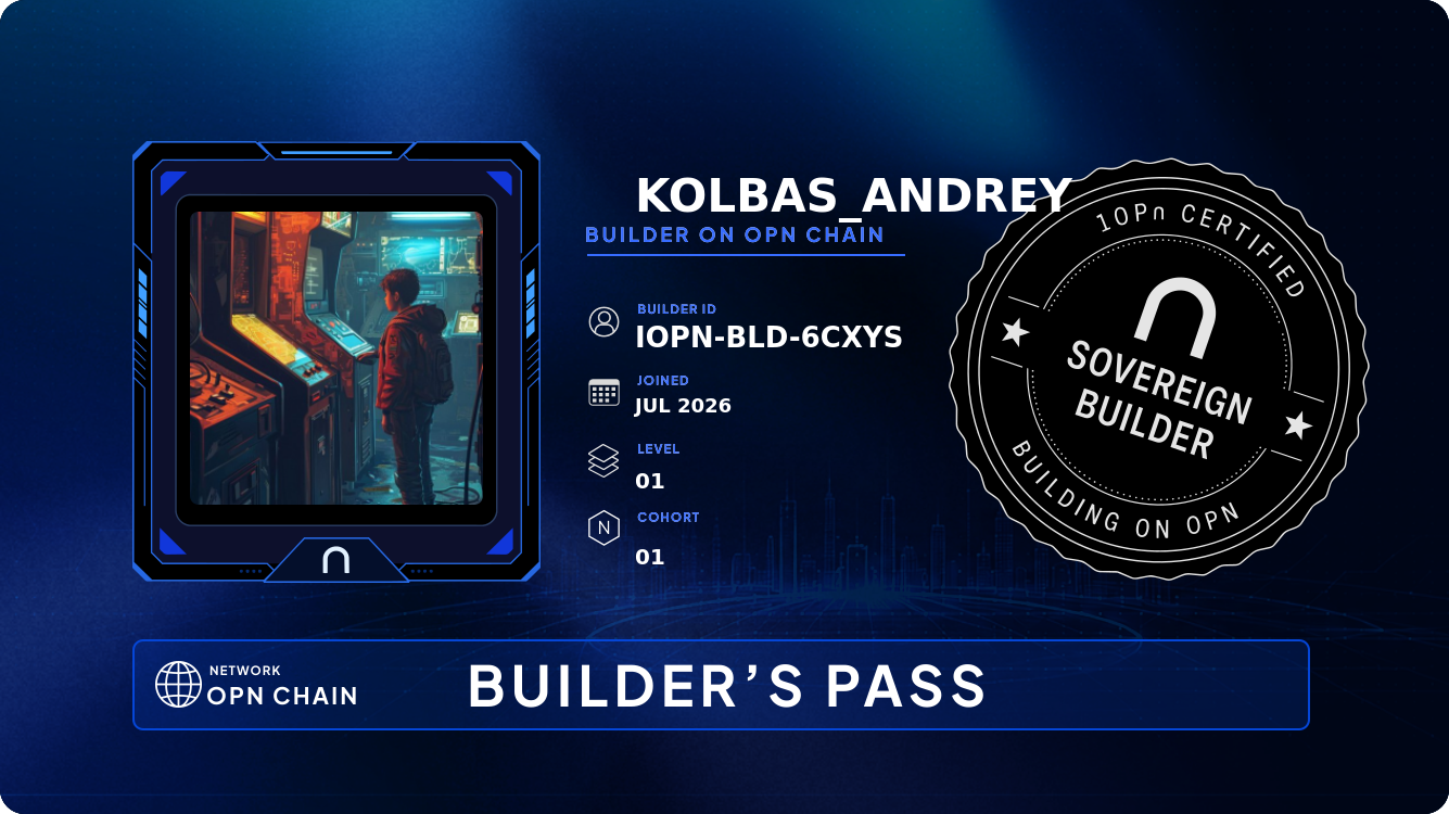 Your Builder Card
