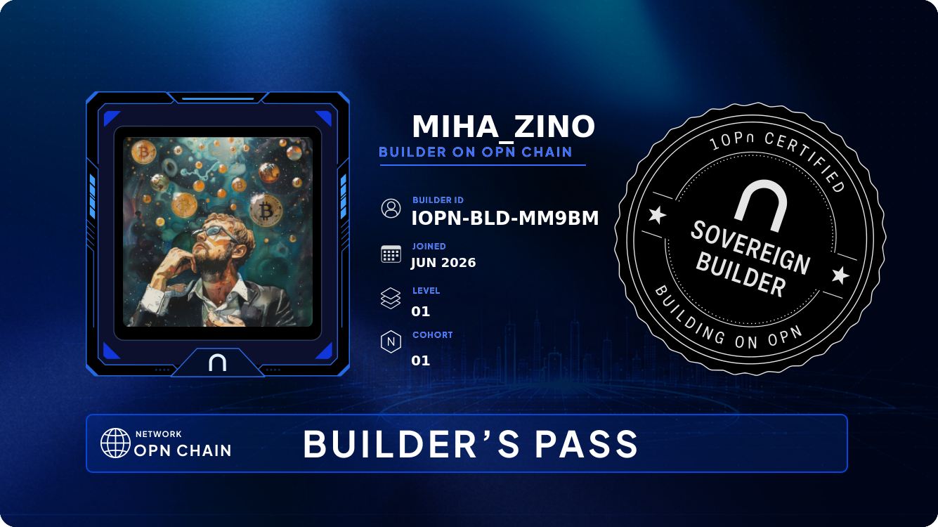 Your Builder Card